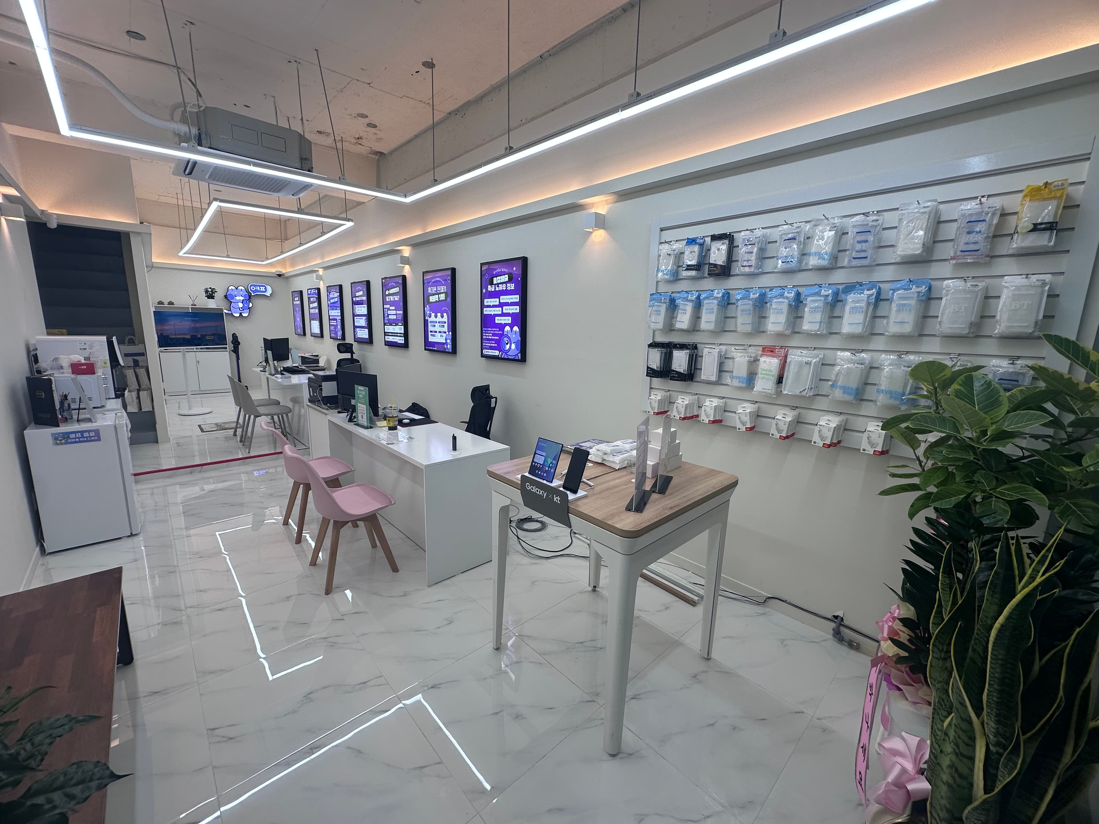 옆커폰 부산범일점 매장 사진